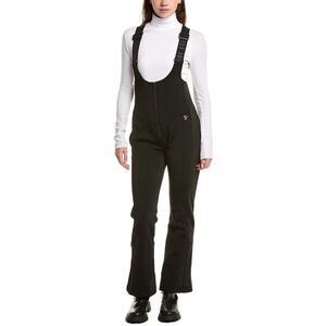 Post Card Womens Stretch Overall, Black